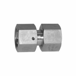 Einstellbare gerade Verschraubung, Dichtkegel, ES, Ø 6 mm, FKM