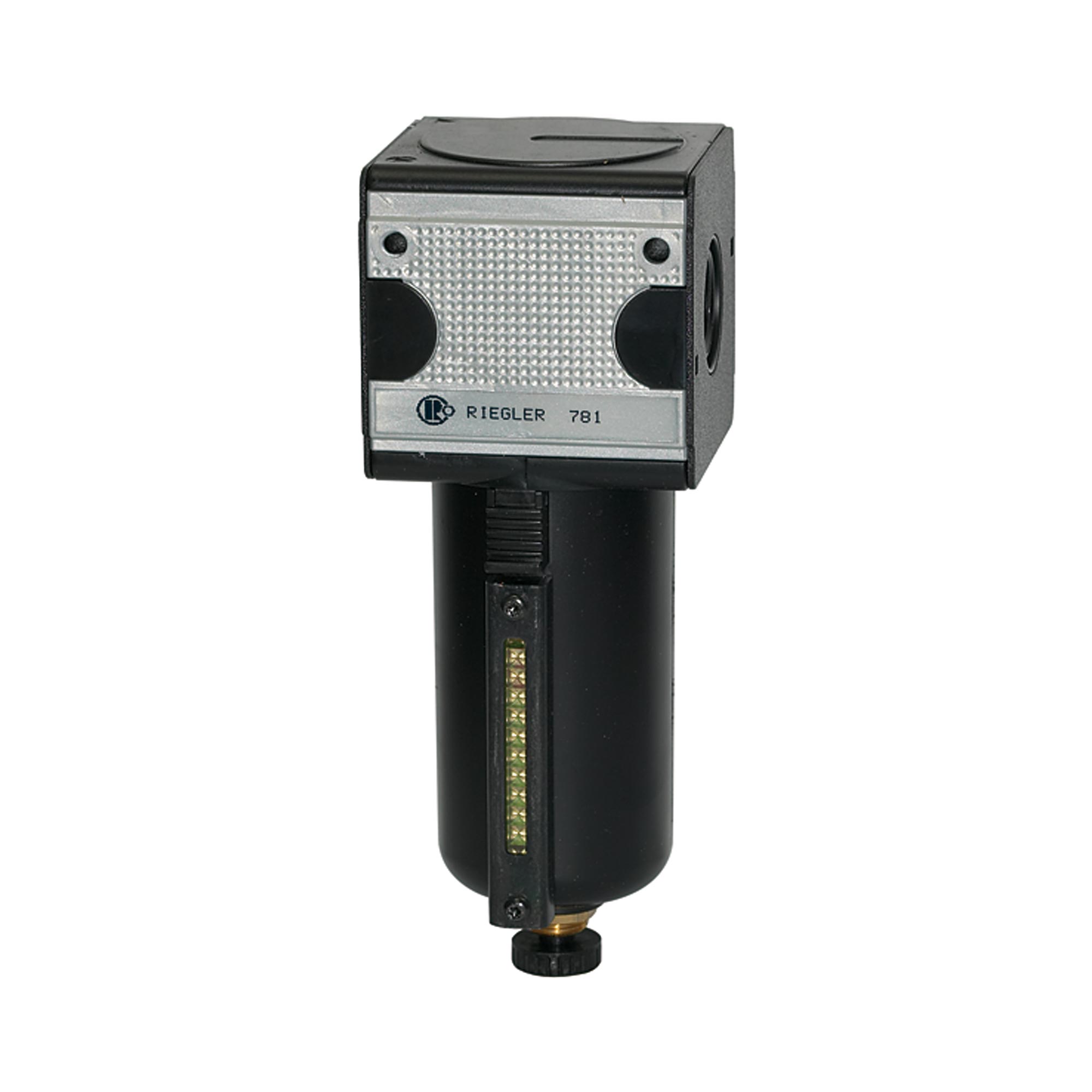 Filter »multifix«, Metallbeh. u. Sichtrohr, 5 µm, BG 1, G 1/4, HA