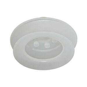 Balgsauger, rund 1,5 Falten, Material Silikon, FGA,Durchmesser 11