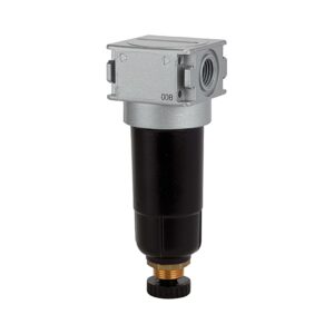 Mikrofilter »multifix-mini«, Metallbehälter, 0,01 µm, BG 0, G 1/8