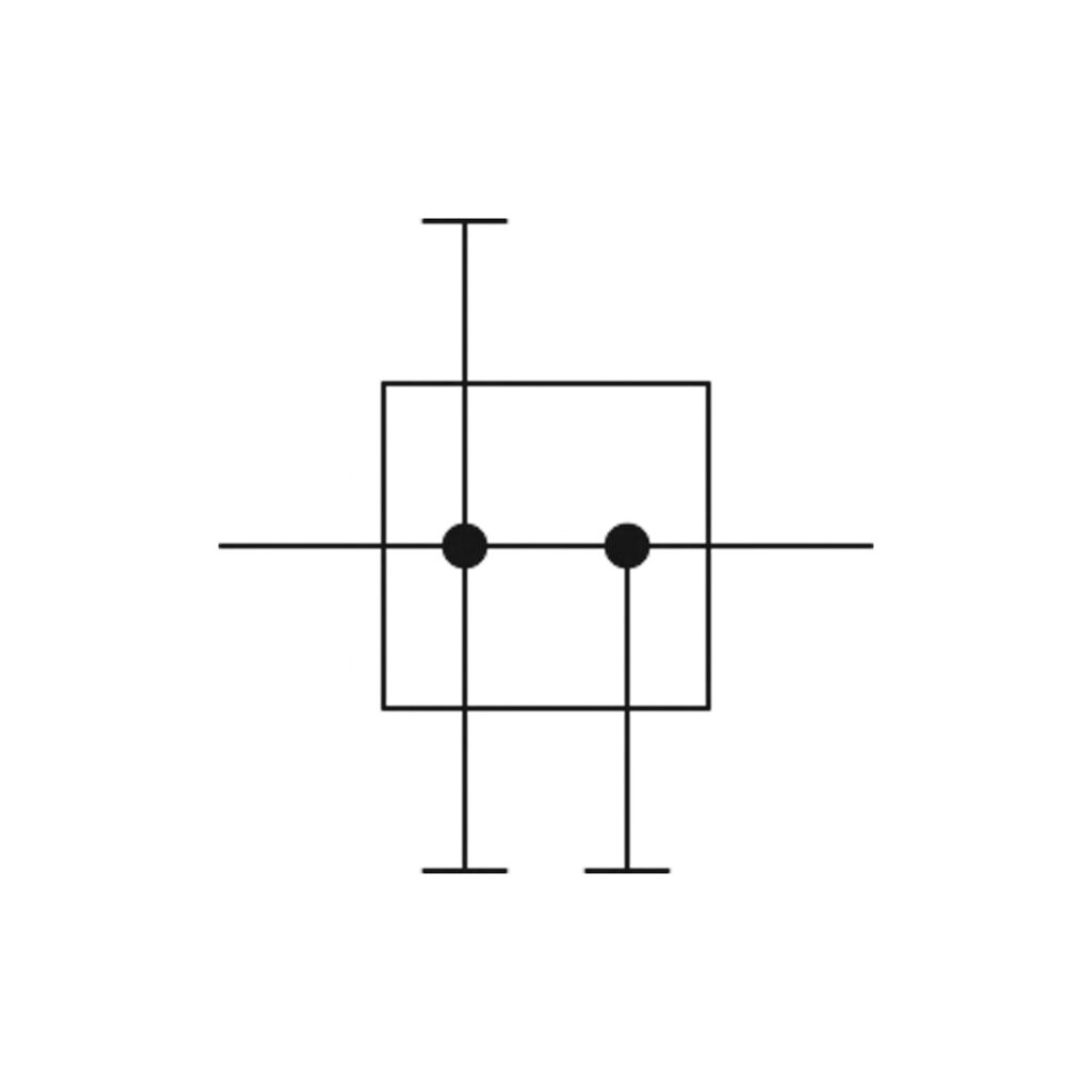 Verteiler »FUTURA«, BG 1, G 1/4, Abgänge 3 x G 1/4