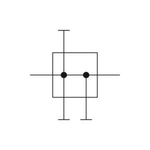 Verteiler »FUTURA«, BG 1, G 1/4, Abgänge 3 x G 1/4