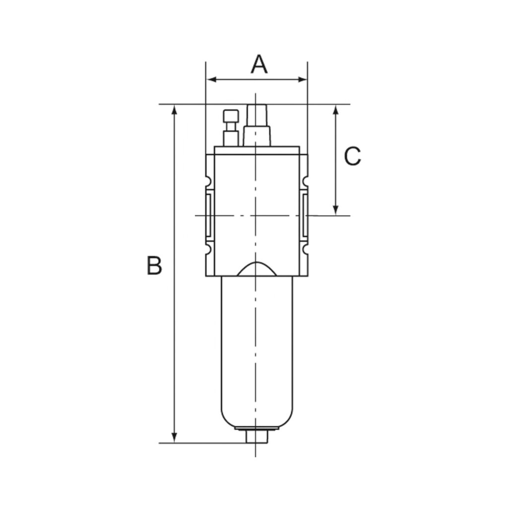 Nebelöler »FUTURA-mini« mit Polycarbonatbehälter, BG 0, G 1/4