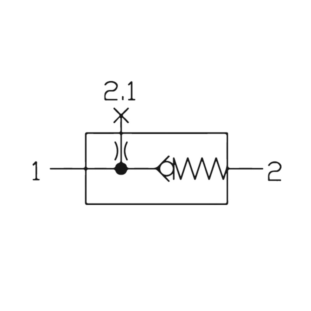 Rückschlagventil »FUTURA-mini«, BG 0, G 1/4