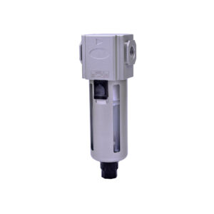 Filter »GA«, PC-Beh., Schutzkorb, 5 µm, BG 300, G 1/4, Ablass: HA