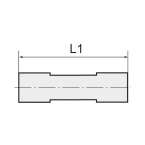 Gerader Verbinder PP, für Schlauch-Außen-Ø 32 mm