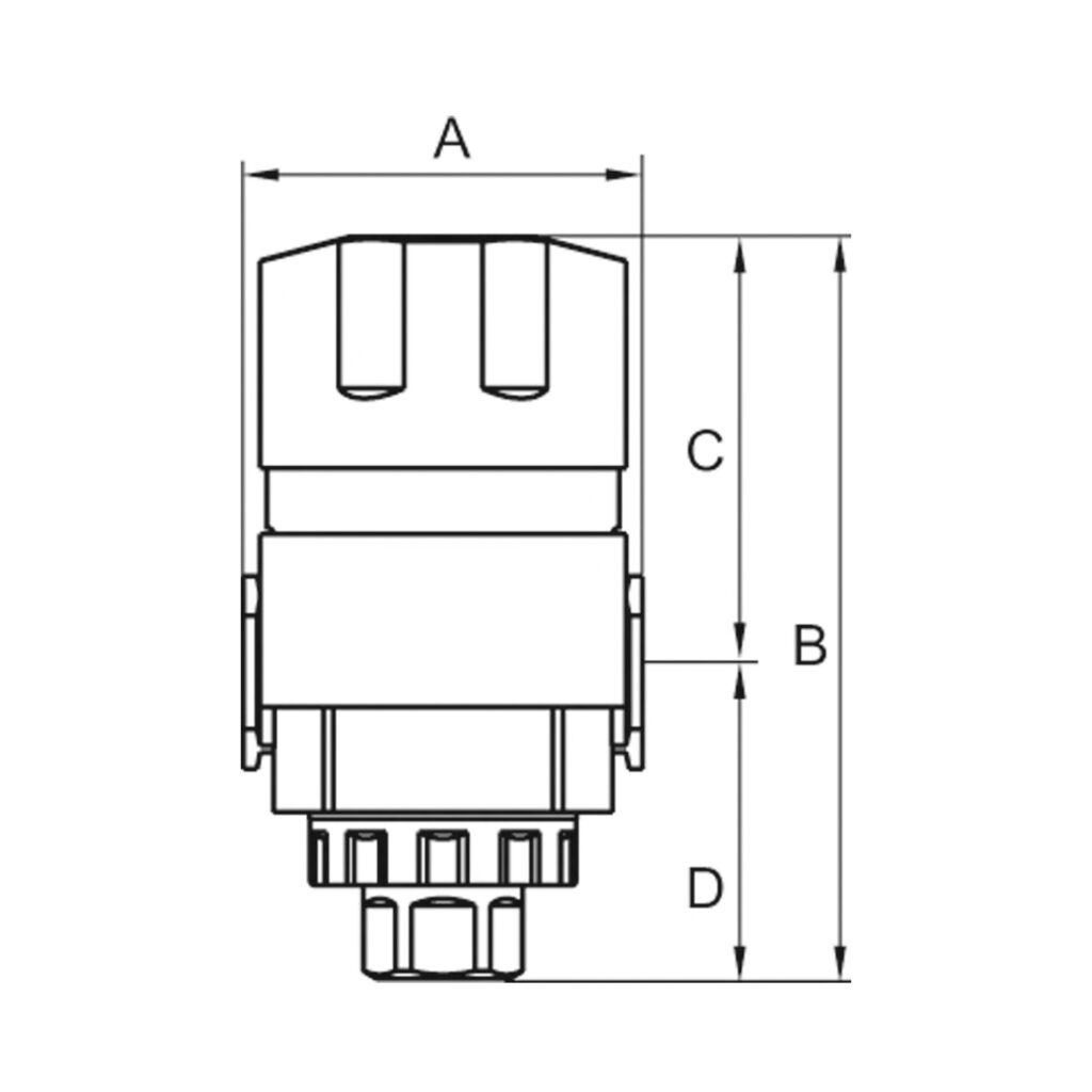 3/2-Wege-Absperrventil »G«, BG 300, G 1/4, PE 0 - 9 bar