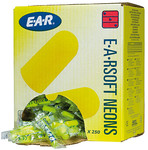 Gehörschutzstöpsel, Spenderbox 250 Paar, Polyurethan-Schaumstoff