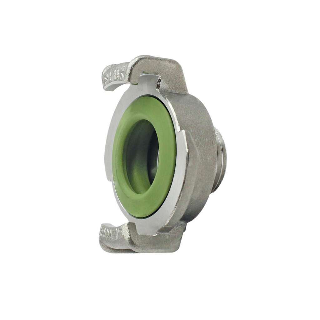 GEKA-Gewindestück, starr, Edelstahl, G 1/2 außen