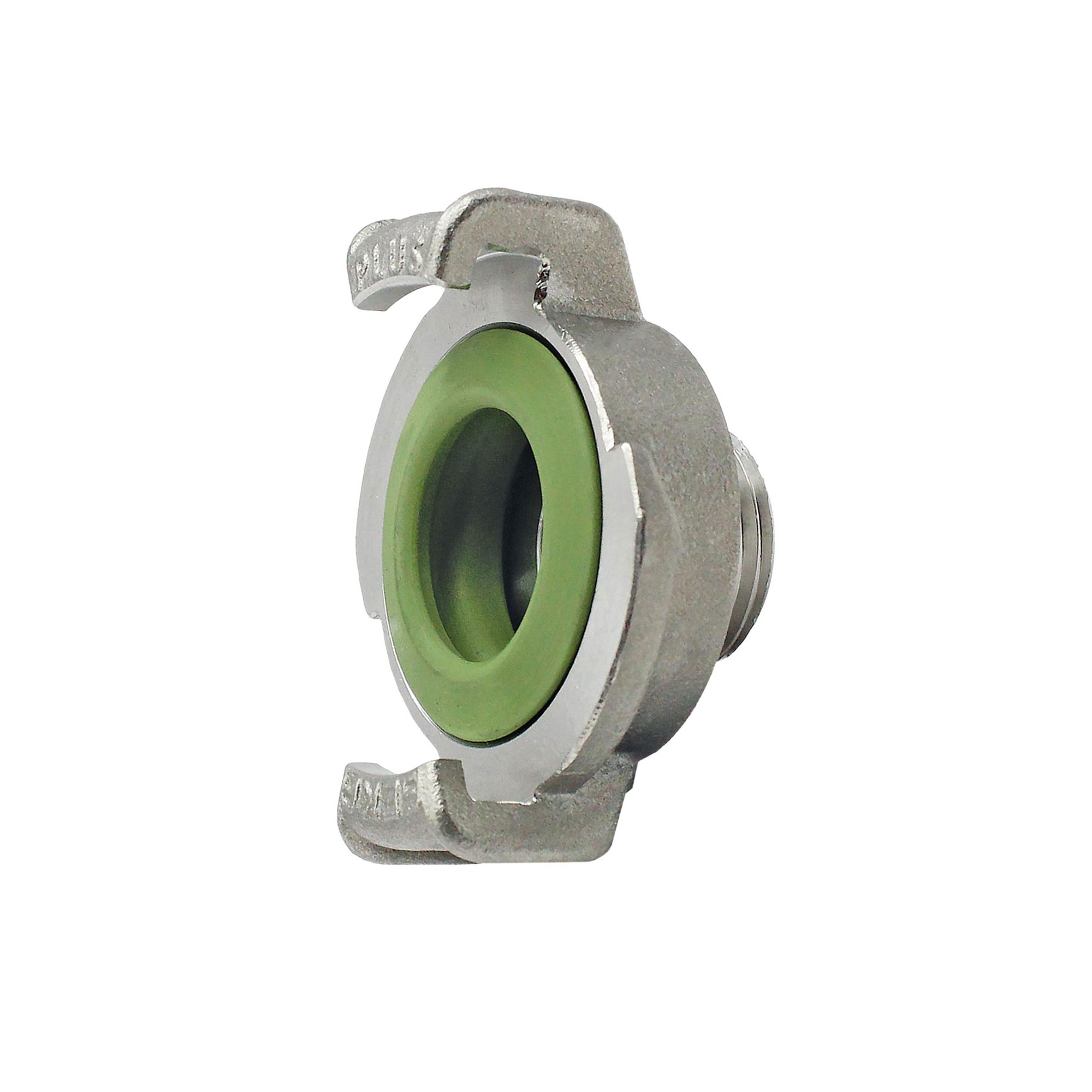 GEKA-Gewindestück, starr, Edelstahl, G 1/2 außen