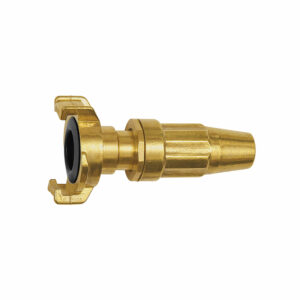 GEKA-Spritzdüse mit Kupplungsanschluss, Messing blank, DN 13