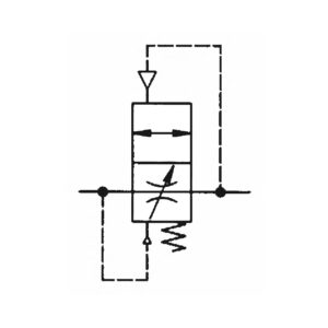 Anfahrventil »multifix-mini«, BG 0, G 1/4, PE 2,5 - 16 bar