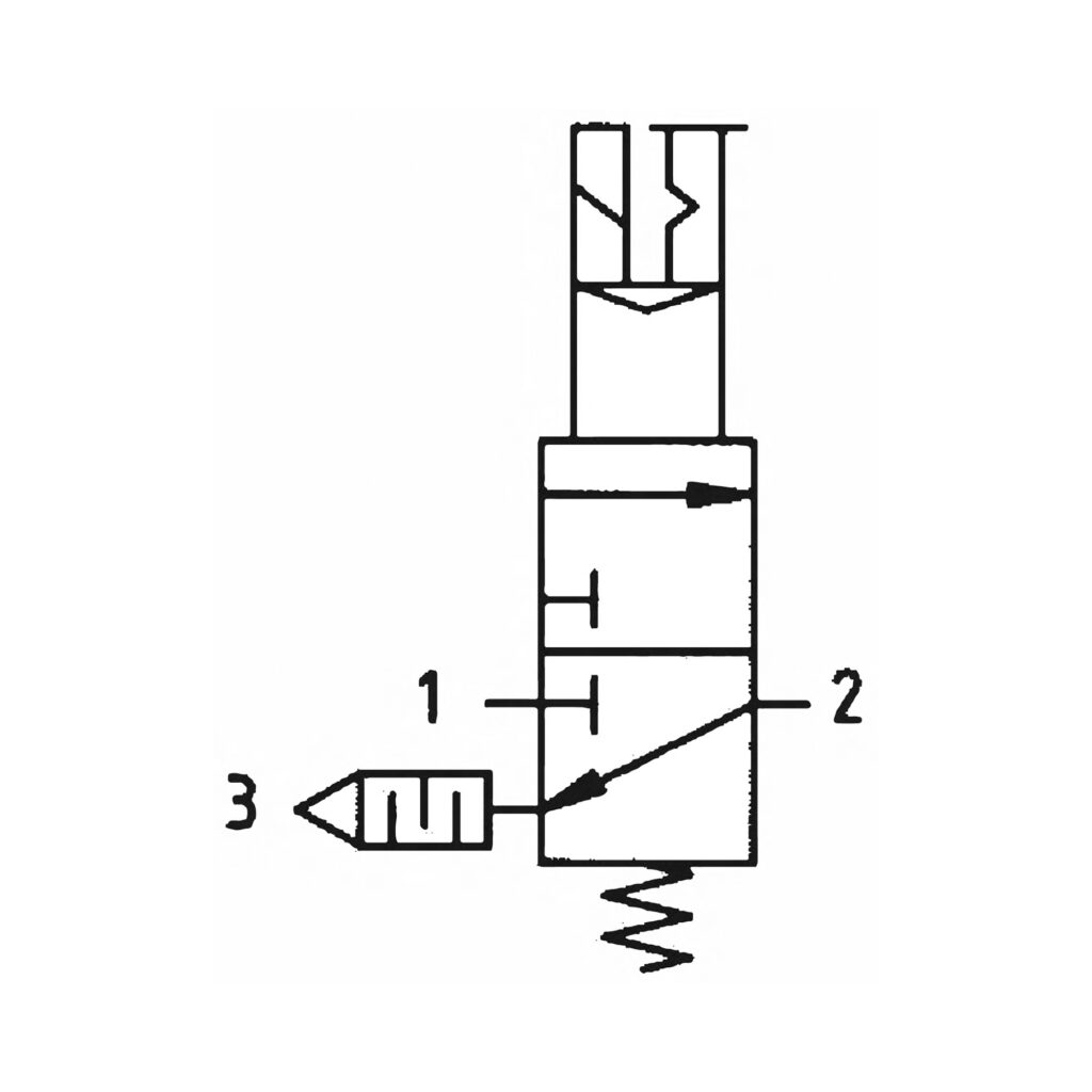Schaltventil (3/2-Wegeventil) »multifix«, 24 V AC, BG 1, G 1/4