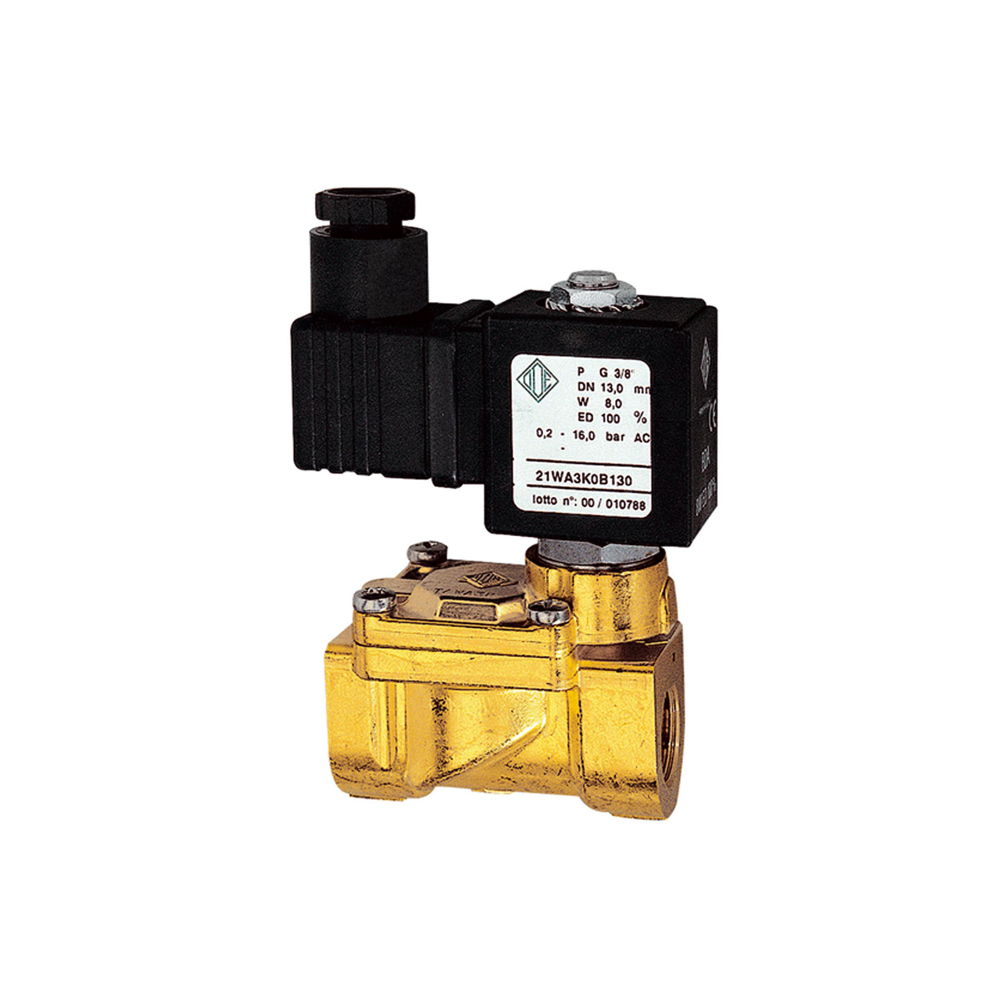 2/2-MV,MS,NO,vorge.,230-240V,50-60Hz,16VA,NBR,G3/8,PN0,2-16bar