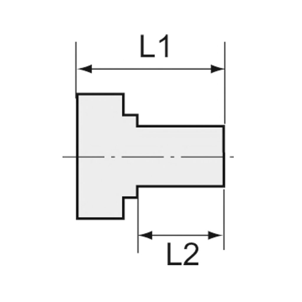 Lange Wechselreduzierung, Weichdicht., G1/4 a. G1/8 i., ES 1.4571
