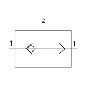 ODER-Ventil, 3 x G 1/8 Aluminium