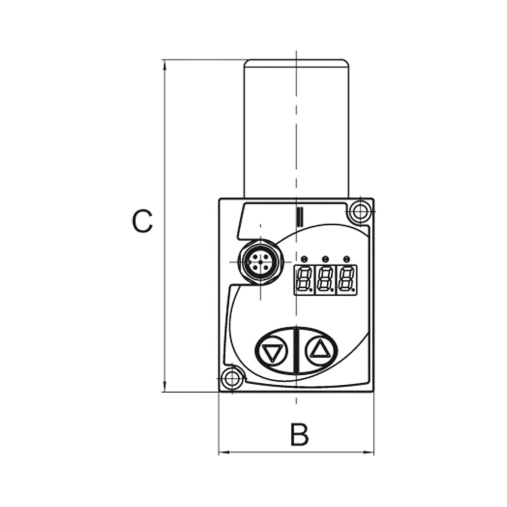 Proportional-Regelventil »sentronic D«, 24 V DC, G 1/8, DN 4