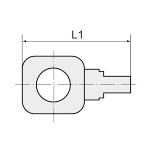 Einfach-Ringstutzen, für G 1/8, für Schlauch 6/4 mm, POM