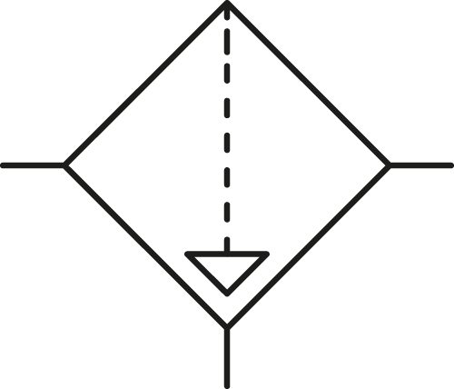 Filter »SYNTESI«, BG1, ohne Buchsen, 5µm, RMSA halbautom.