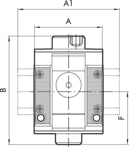 Absperrventil »SYNTESI«, pneumatisch, BG1, ohne Buchsen