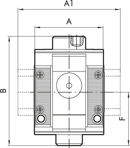 Absperrventil »SYNTESI«, pneumatisch, BG1, ohne Buchsen