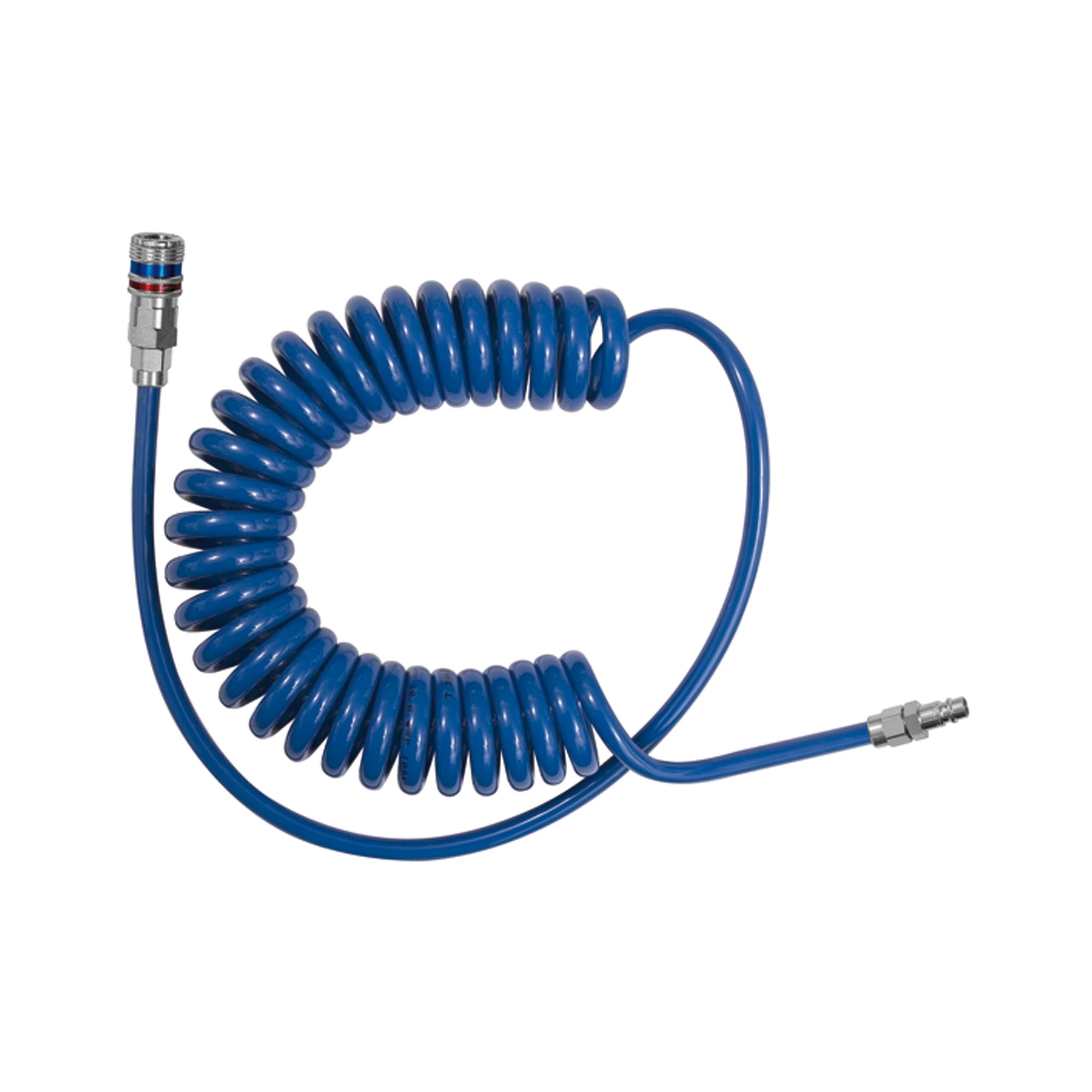 Spiralschl.-Sicherheitskupplung-Set, PUR, Schl.-ø 10x6,5, 2,0 m