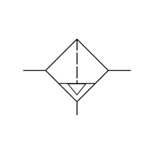 Vorfilter mit Differenzdruckmanometer, 1 µm, G 1/4