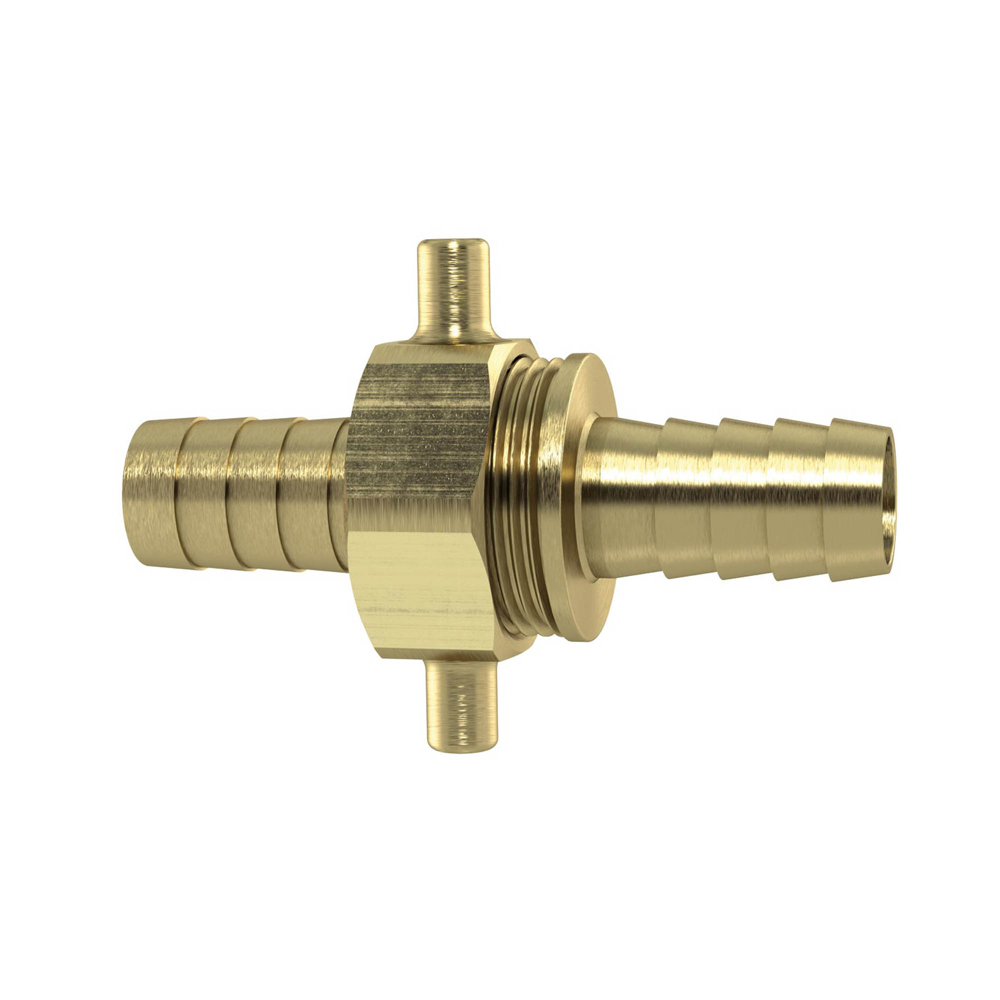 3/3 Schlauchverschr., G 3/4x13, Ü-mutter, flachd., CH Ausf., MS