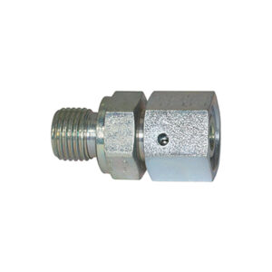 Einst.-Ger.-Einschraubvers., G1/8a., Rohr-AØ6mm, Stahl verz.