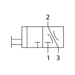 Kugelhahn 3/2-Wege »multifix«, abschließbar, BG 1, G 1/4