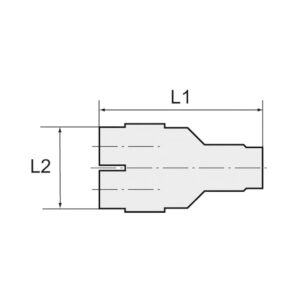Y-Verbinder POM, für Schlauch-Außen-Ø 4 mm